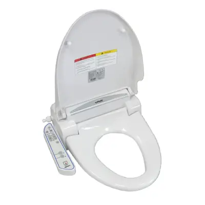 ZESTAW muszla, misa wisząca bezrantowa KOŁO Rimfree + elektroniczna deska WC z funkcją bidetu XARAM Energy Q-5100 wersja krótka (R)