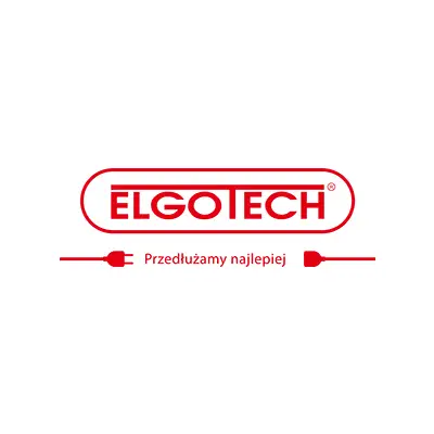 Przedłużacz elektryczny z wtyczką i z gniazdem czarny, kabel Elgotech PS-101,5-2, 2x1mm 10 A, dł.1,5mb w otulinie PCV, 40 sztuk