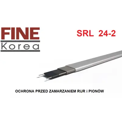 Samoregulujący kabel grzewczy do rur, zbiorników, przekładni FINE KOREA SRL-24 moc:24W/m