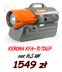 Nagrzewnica elejowa Kerona Special Edition KFA-70TDGP