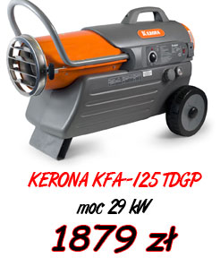 Nagrzewnica elejowa Kerona Special Edition KFA-125TDGP