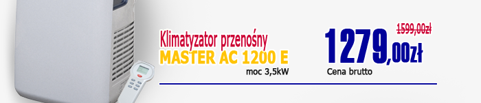 Klimatyzator przenośny MCS MASTER AC 1200 E 