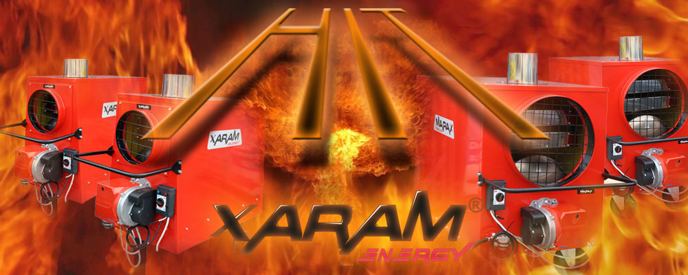 Piece (nagrzewnice) dmuchawy olejowe o wysokiej wydajności XARAM Energy